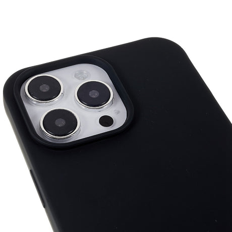 EIDERWOOD iPhone 16 Pro Fleksibelt Plastik Cover m. Strop - Sort