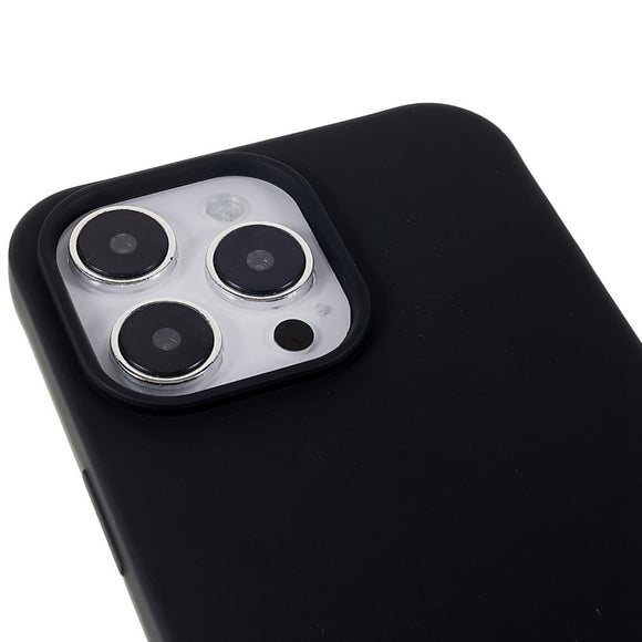 EIDERWOOD iPhone 16 Pro Fleksibelt Plastik Cover m. Strop - Sort