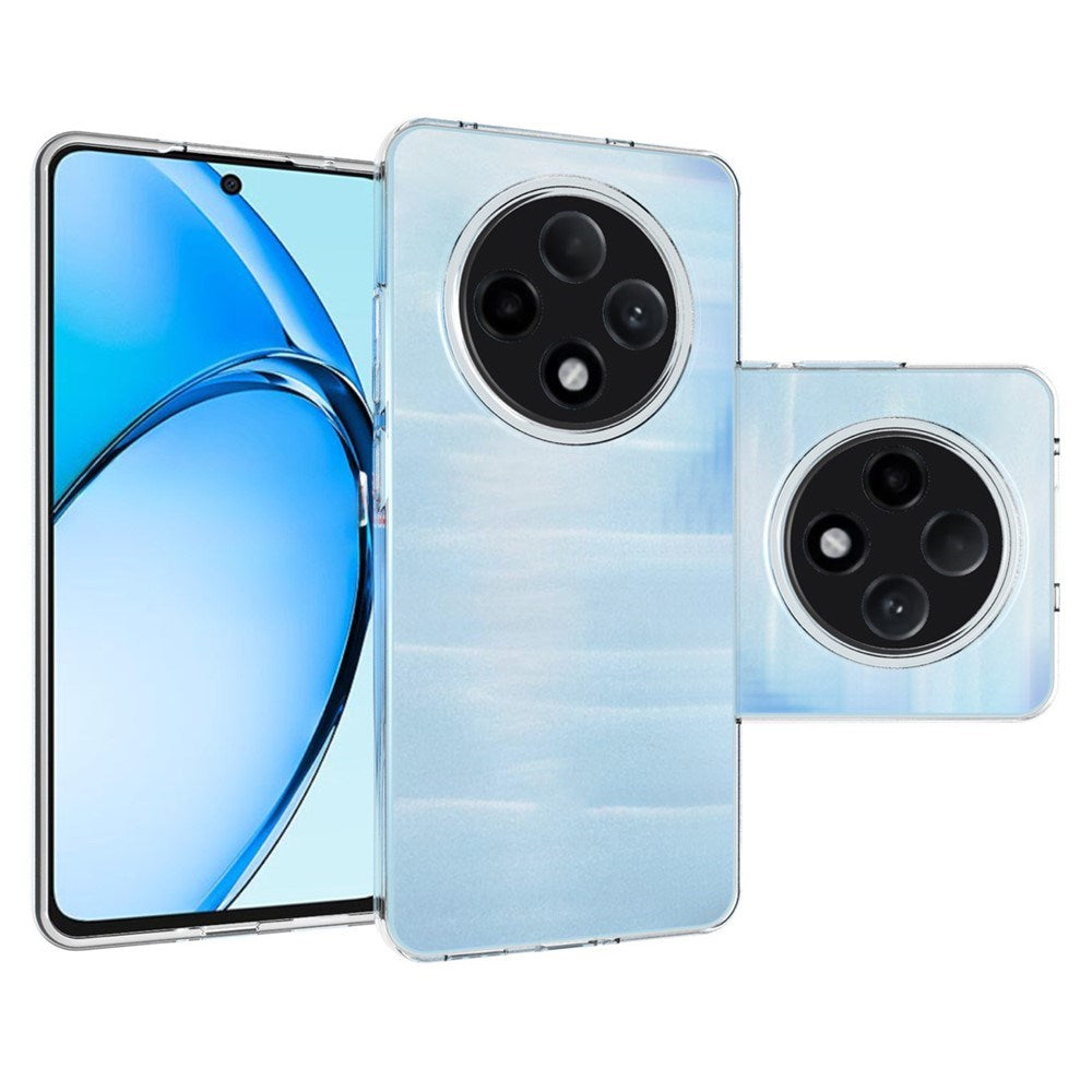 Oppo Reno12 F (5G) EIDERWOOD Fleksibelt Plastik Cover - Gennemsigtig