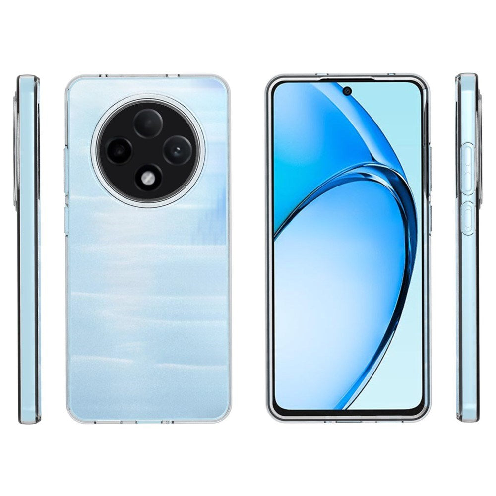 Oppo Reno12 F (5G) EIDERWOOD Fleksibelt Plastik Cover - Gennemsigtig