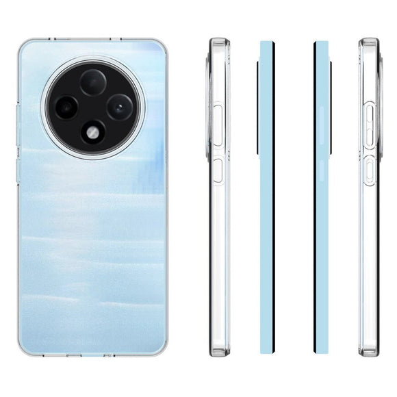 Oppo Reno12 F (5G) EIDERWOOD Fleksibelt Plastik Cover - Gennemsigtig