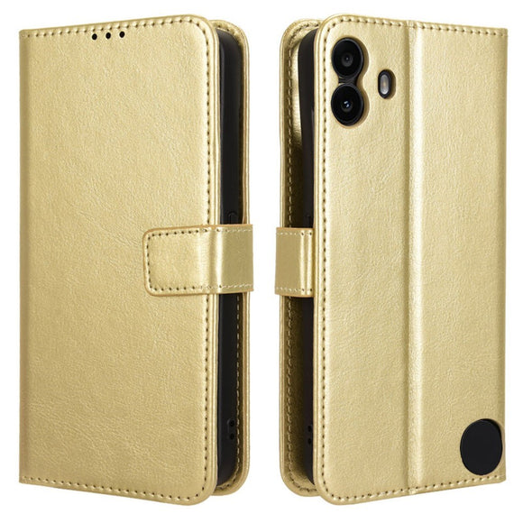 EIDERWOOD Nothing CMF Phone 1 Kunstlæder Flip Cover m. Strop - Guld