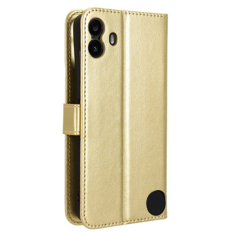 EIDERWOOD Nothing CMF Phone 1 Kunstlæder Flip Cover m. Strop - Guld