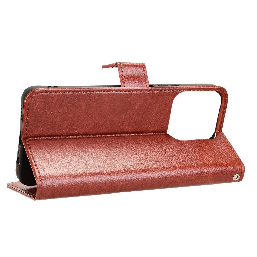 EIDERWOOD Honor 200 Smart Kunstlæder Flip Cover m. Strop - Brun