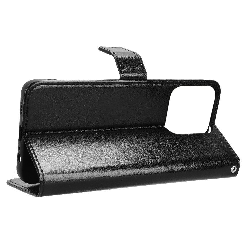 EIDERWOOD Honor 200 Smart Kunstlæder Flip Cover m. Strop - Sort