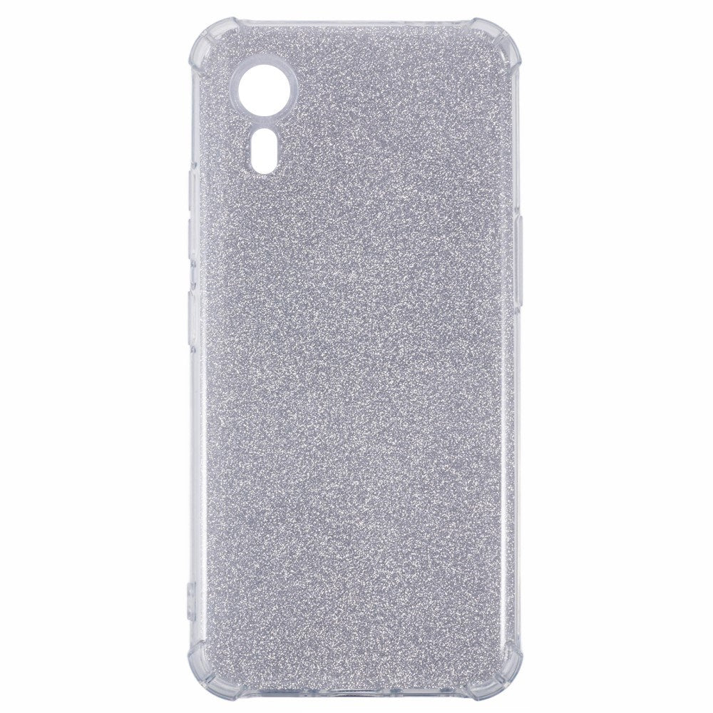 EIDERWOOD Samsung Galaxy Xcover 7 Fleksibelt Plastik Cover m. 4 Forskellige Baggrunde - Gennemsigtig / Multi