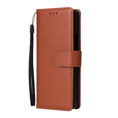 EIDERWOOD Samsung Galaxy Z Fold6 Kunstlæder Flip Cover m. Kortholder & Strop - Brun