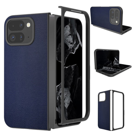 EIDERWOOD Google Pixel 9 Pro Fold (5G) Vegansk Læder Cover - Mørkeblå