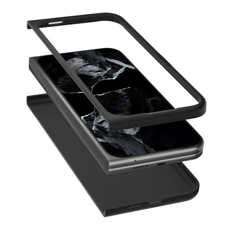 EIDERWOOD Google Pixel 9 Pro Fold (5G) Vegansk Læder Cover - Mørkeblå