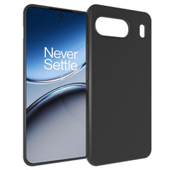 EIDERWOOD OnePlus Nord 4 Mat Fleksibel Plastik Cover - Sort