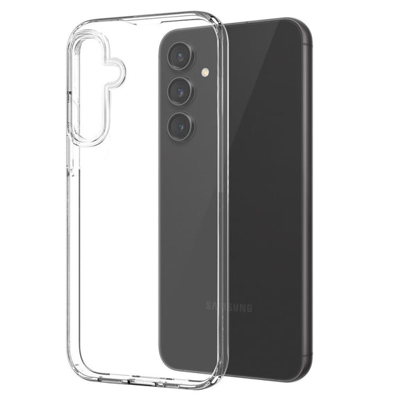 Samsung Galaxy S24 FE 3-in-1 Beskyttelsessæt m. Cover - Skærmbeskyttelse - Kameralinsebeskyttelse - Gennemsigtig