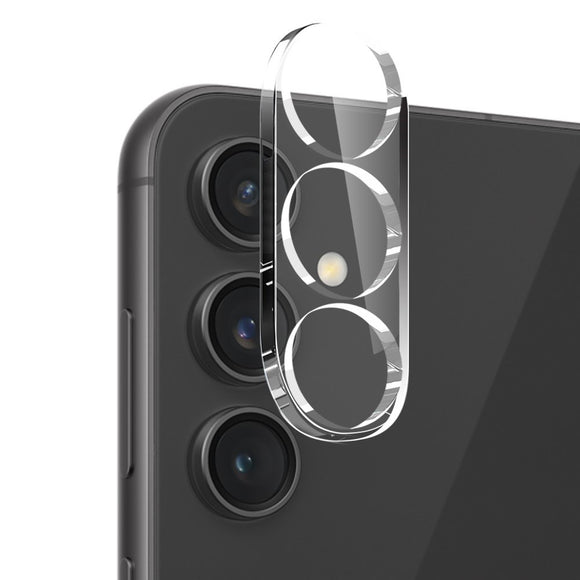 Samsung Galaxy S24 FE 3-in-1 Beskyttelsessæt m. Cover - Skærmbeskyttelse - Kameralinsebeskyttelse - Gennemsigtig