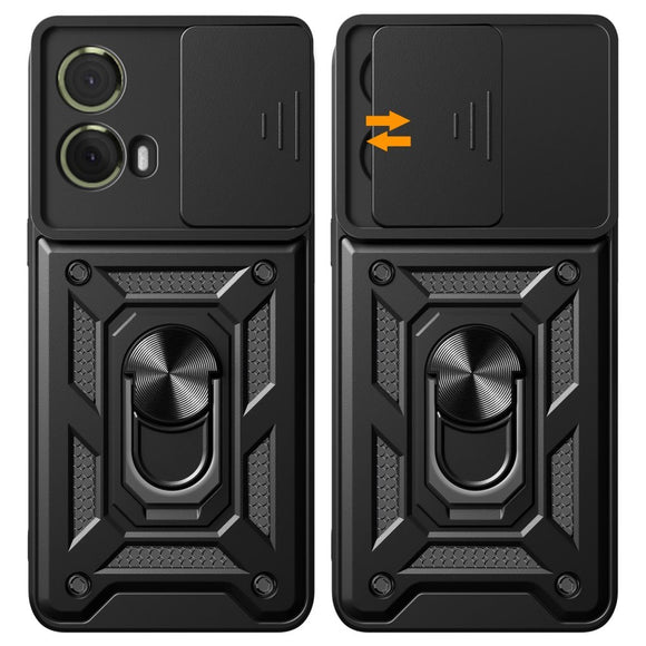 EIDERWOOD Motorola Moto G85 (5G) Håndværker Cover m. Magnetisk Kickstand & Cam Slider - Blå