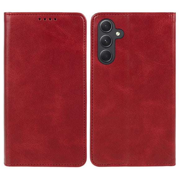 EIDERWOOD Samsung Galaxy A16 (4G/5G) Vegansk Læder Flip Cover m. Pung - Rød