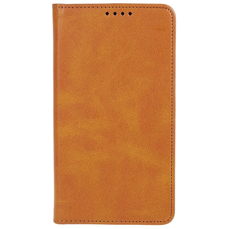 EIDERWOOD Samsung Galaxy A16 (4G/5G) Vegansk Læder Flip Cover m. Pung - Lysebrun