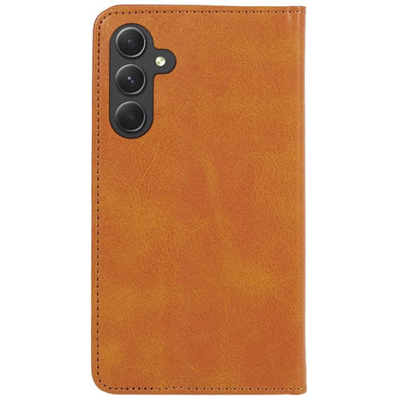 EIDERWOOD Samsung Galaxy A16 (4G/5G) Vegansk Læder Flip Cover m. Pung - Lysebrun