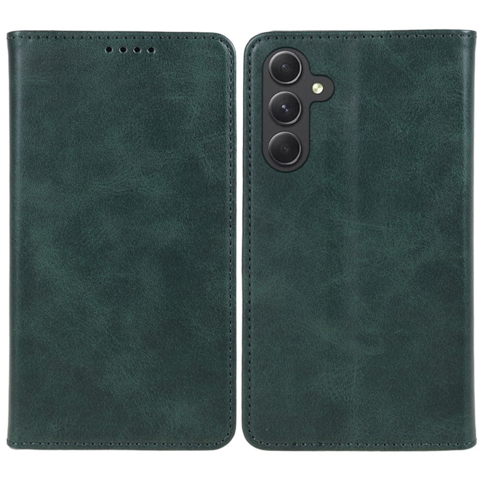 EIDERWOOD Samsung Galaxy A16 (4G/5G) Vegansk Læder Flip Cover m. Pung - Grøn