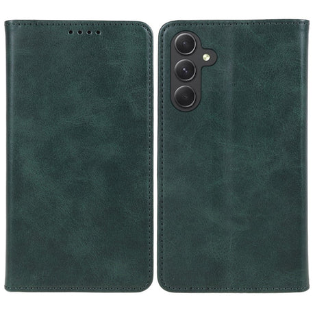 EIDERWOOD Samsung Galaxy A16 (4G/5G) Vegansk Læder Flip Cover m. Pung - Grøn