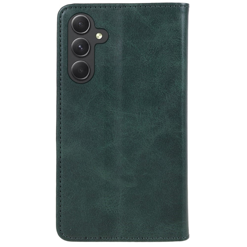 EIDERWOOD Samsung Galaxy A16 (4G/5G) Vegansk Læder Flip Cover m. Pung - Grøn