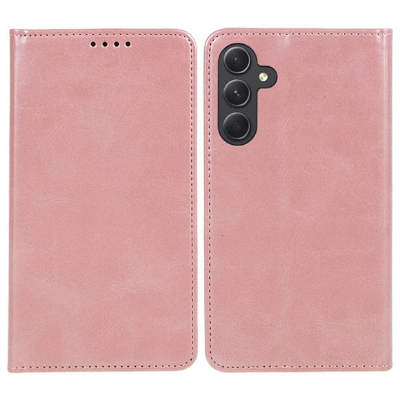 EIDERWOOD Samsung Galaxy A16 (4G/5G) Vegansk Læder Flip Cover m. Pung - Rose Gold
