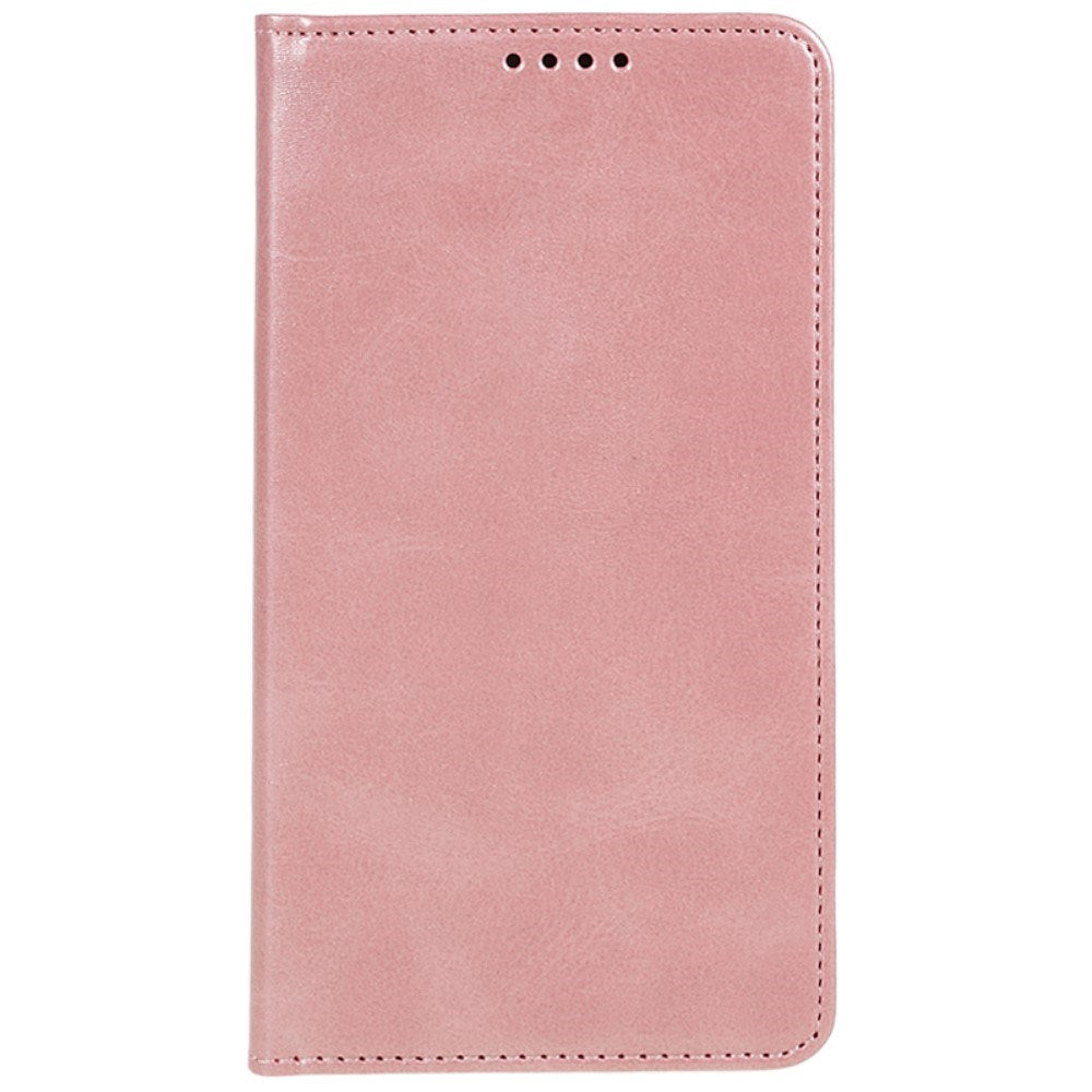 EIDERWOOD Samsung Galaxy A16 (4G/5G) Vegansk Læder Flip Cover m. Pung - Rose Gold