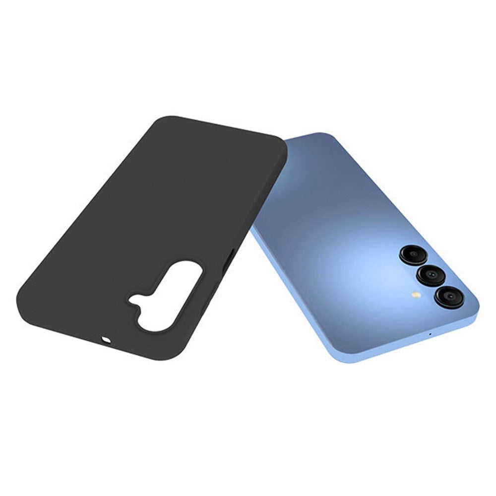 EIDERWOOD Samsung Galaxy A16 (4G/5G) - Mat Fleksibelt Plast Cover - Sort