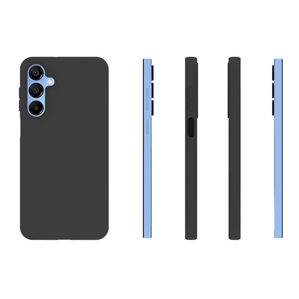 EIDERWOOD Samsung Galaxy A16 (4G/5G) - Mat Fleksibelt Plast Cover - Sort