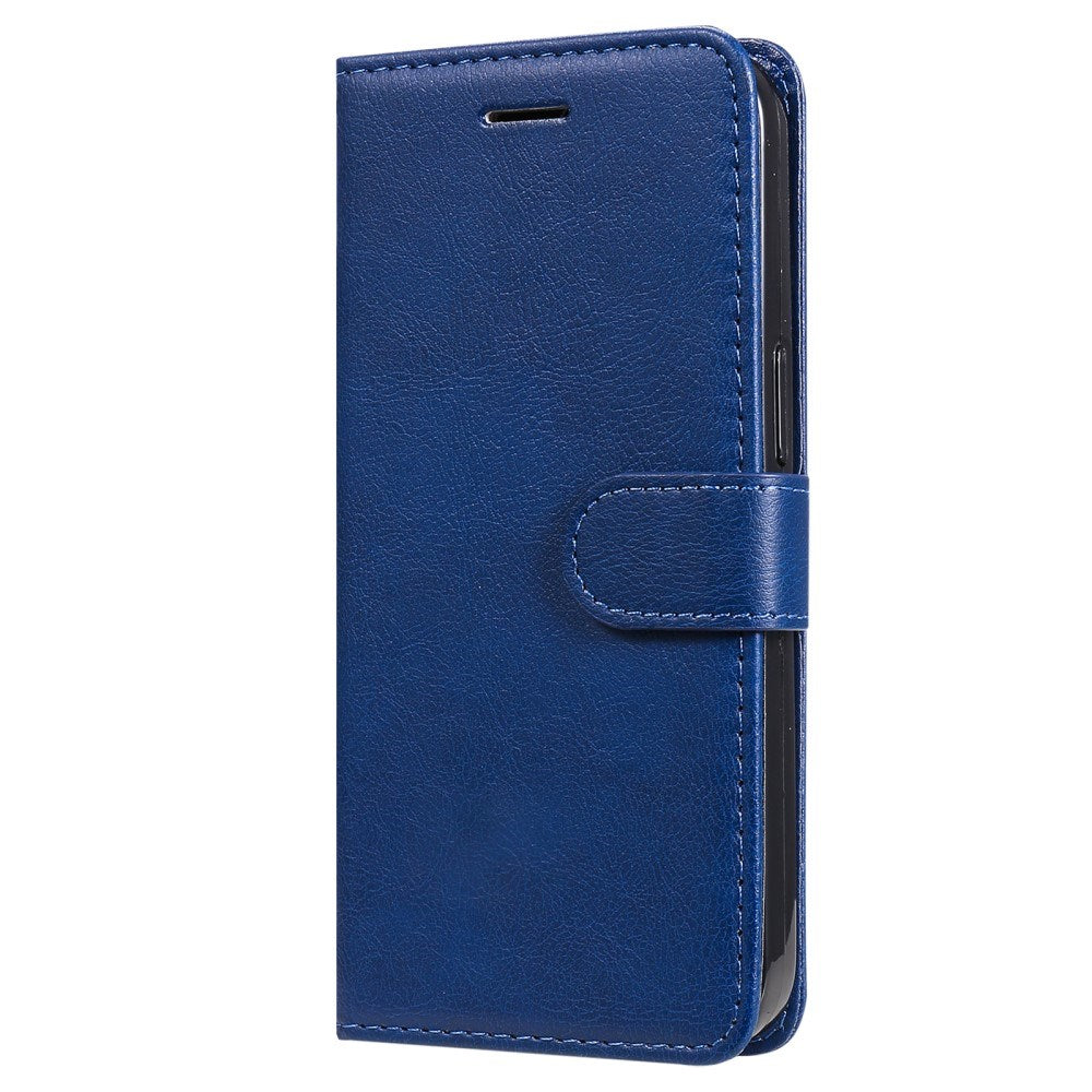 Samsung Galaxy A16 (4G/5G) Læder Cover m. Pung og Strop - Blå