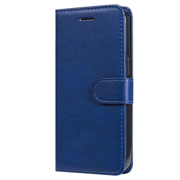 Samsung Galaxy A16 (4G/5G) Læder Cover m. Pung og Strop - Blå