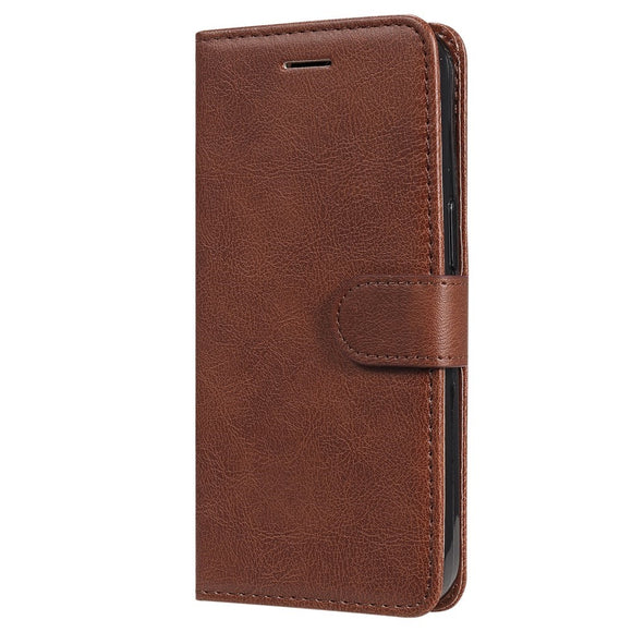 Samsung Galaxy A16 (4G/5G) Læder Cover m. Pung og Strop - Brun