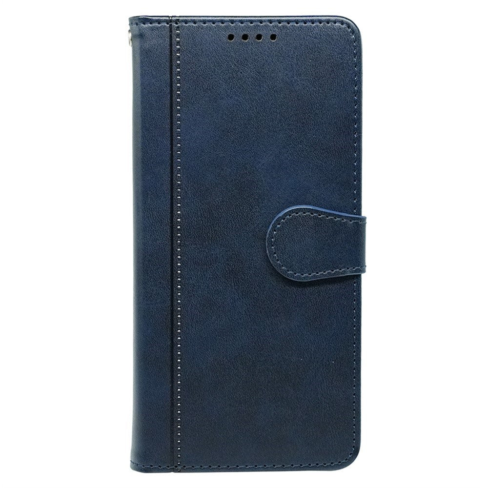 EIDERWOOD iPhone 16 Pro Læder Cover m. Ståfunktion & Kortholder - Blå