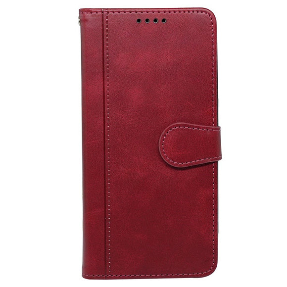 EIDERWOOD iPhone 16 Læder Cover m. Ståfunktion & Kortholder - Rød
