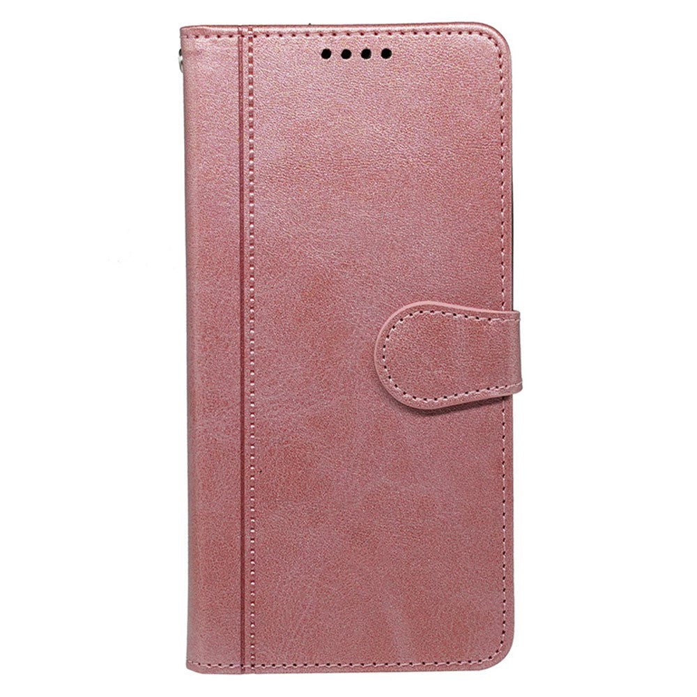 EIDERWOOD iPhone 16 Læder Cover m. Ståfunktion & Kortholder - Rose Gold