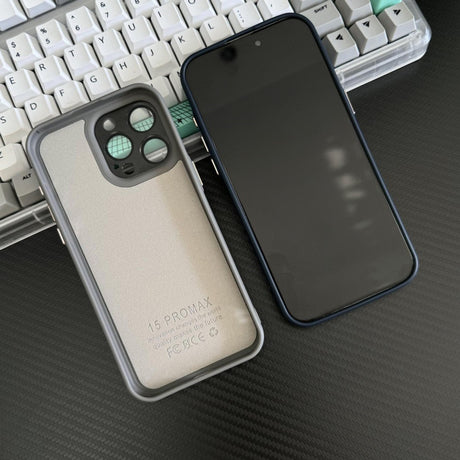 EIDERWOOD iPhone 14 Pro Silikone Cover m. Indbygget Kamerabeskyttelse - Sort