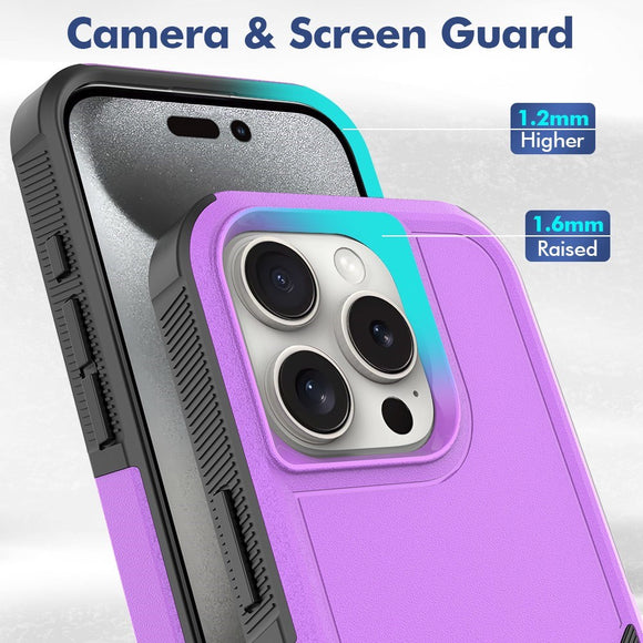 EIDERWOOD iPhone 16 Pro Hybrid Cover - Lilla
