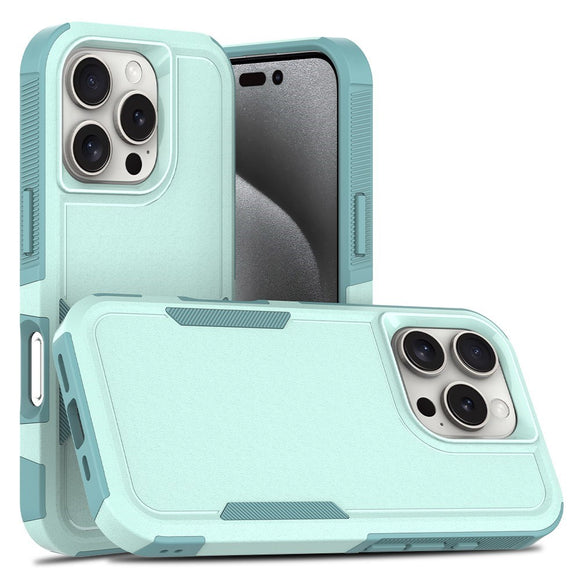EIDERWOOD iPhone 16 Pro Hybrid Cover - Turkis