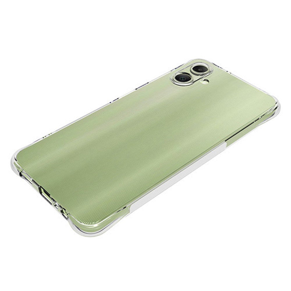 EIDERWOOD Samsung Galaxy A06 Fleksibelt Plastik Cover m. Forstærkede Hjørner - Gennemsigtig