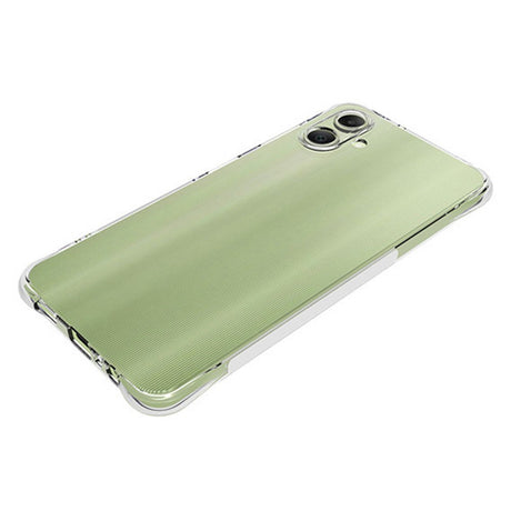 EIDERWOOD Samsung Galaxy A06 Fleksibelt Plastik Cover m. Forstærkede Hjørner - Gennemsigtig