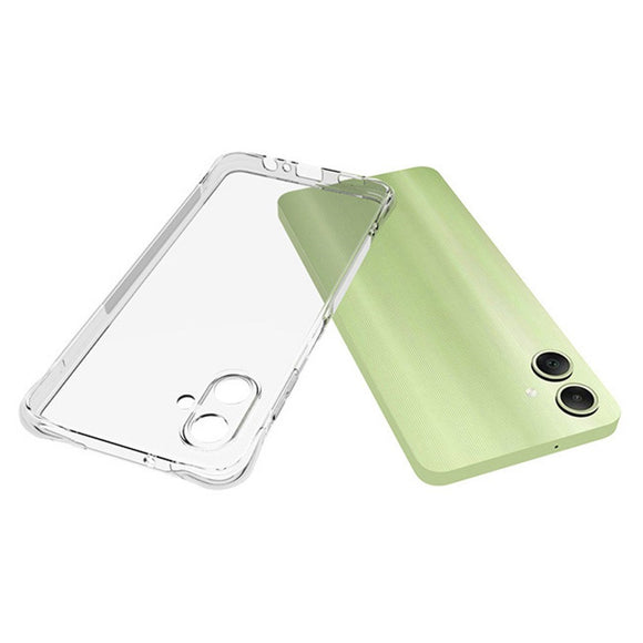 EIDERWOOD Samsung Galaxy A06 Fleksibelt Plastik Cover m. Forstærkede Hjørner - Gennemsigtig