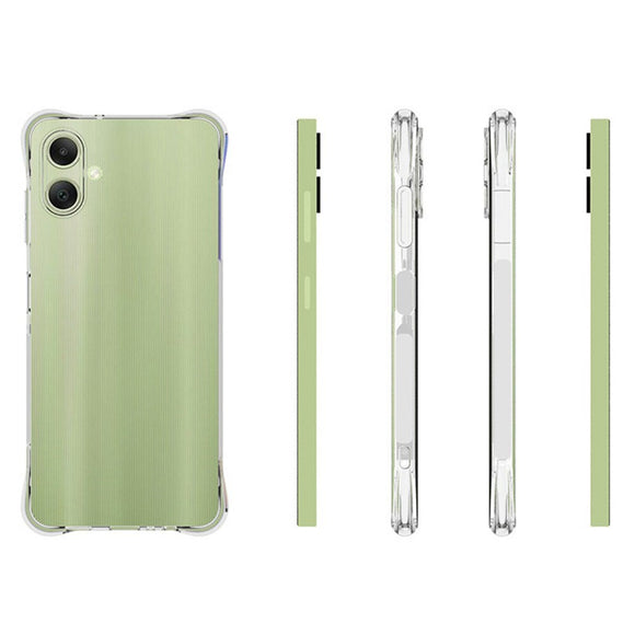 EIDERWOOD Samsung Galaxy A06 Fleksibelt Plastik Cover m. Forstærkede Hjørner - Gennemsigtig