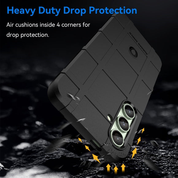 EIDERWOOD Samsung Galaxy S24 FE Rugged Shield Series Håndværker Cover - Sort