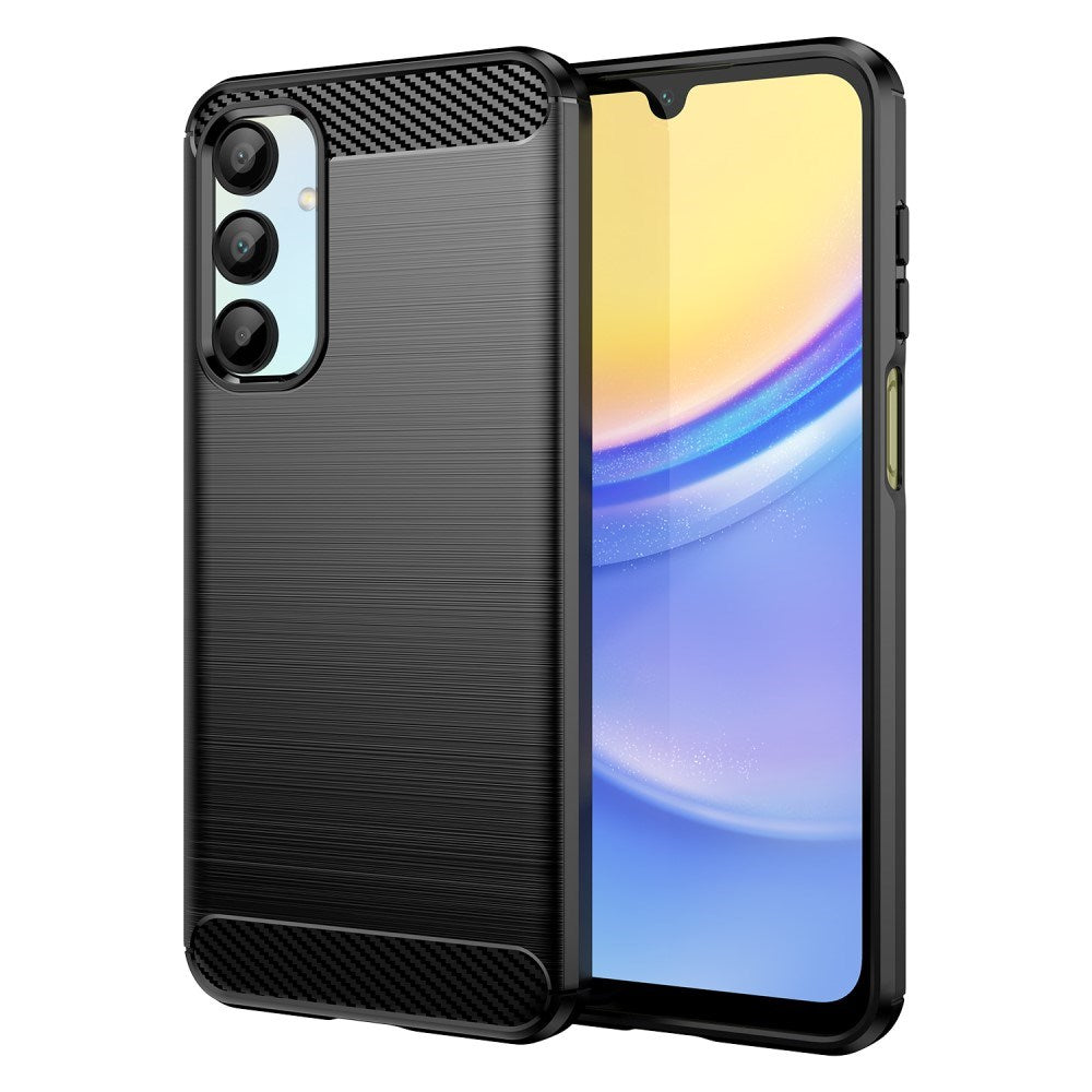 EIDERWOOD Samsung Galaxy A16 (4G/5G) Brushed Carbon Plastik Cover - Sort
