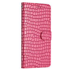 EIDERWOOD Samsung Galaxy A06 Flip Cover m. Krokodille Tekstur - Vegansk Læder - Pink