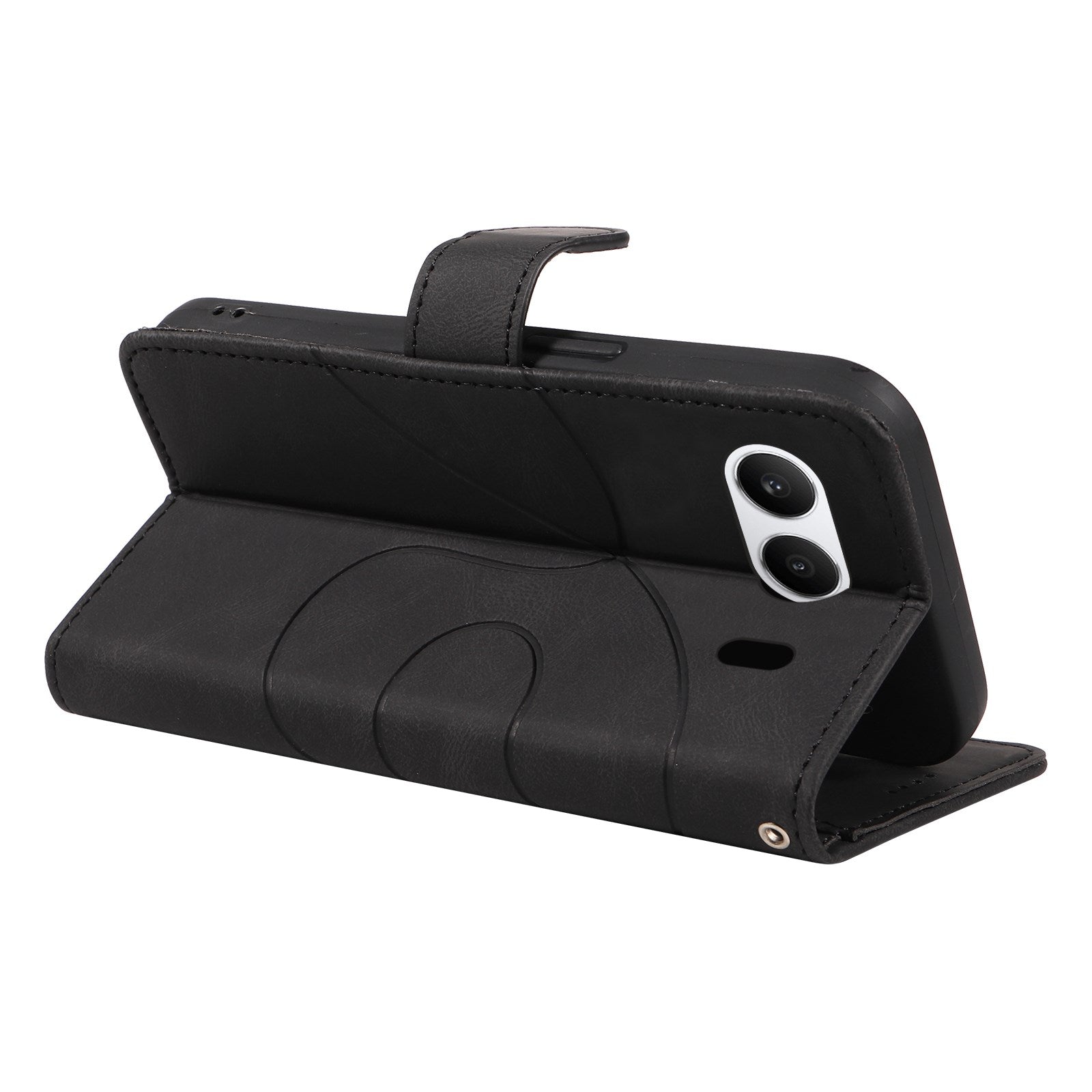 EIDERWOOD OnePlus Nord 4 Mønstret Læder Cover m. Pung & Strop - Sort