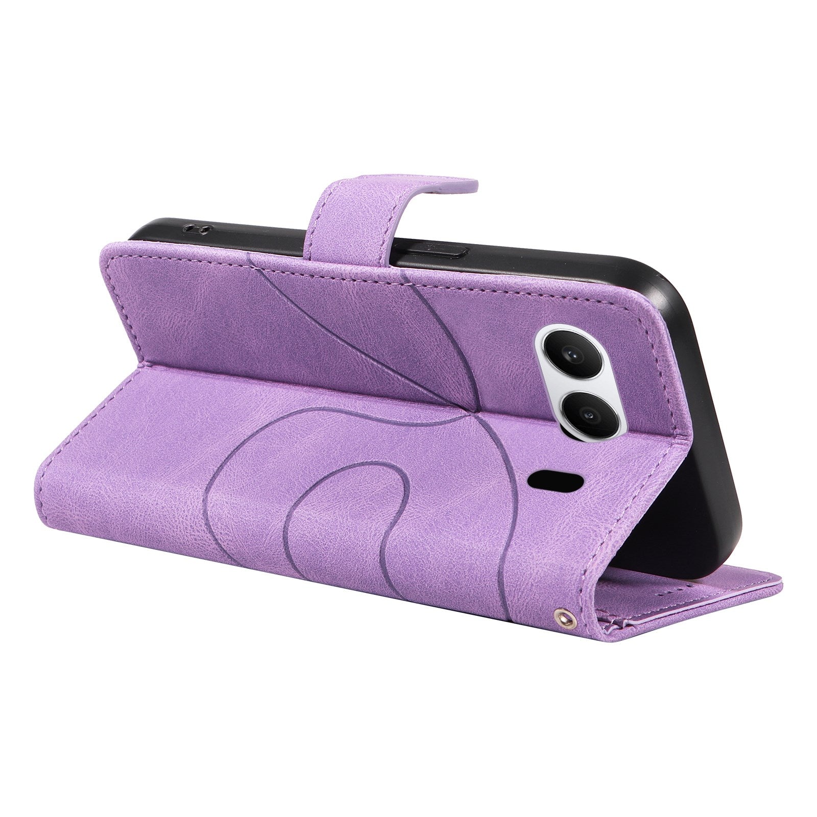 EIDERWOOD OnePlus Nord 4 Mønstret Læder Cover m. Pung & Strop - Lilla