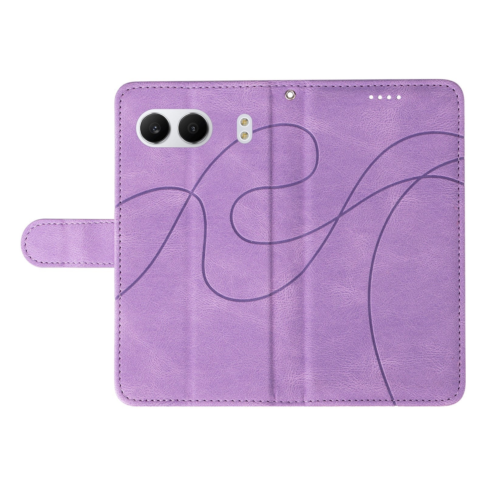 EIDERWOOD OnePlus Nord 4 Mønstret Læder Cover m. Pung & Strop - Lilla