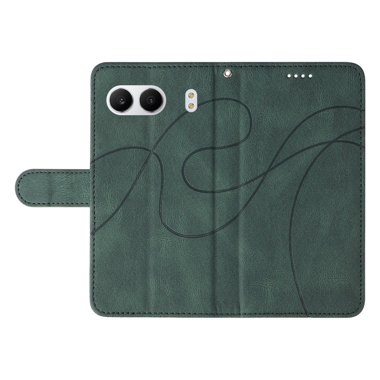 EIDERWOOD OnePlus Nord 4 Mønstret Læder Cover m. Pung & Strop - Grøn