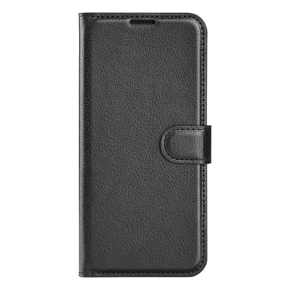 EIDERWOOD Honor X6b Kunstlæder Flip Cover m. Kortholder & Ståfunktion - Sort