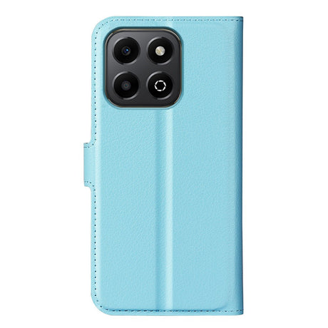 EIDERWOOD Honor X6b Kunstlæder Flip Cover m. Kortholder & Ståfunktion - Blå