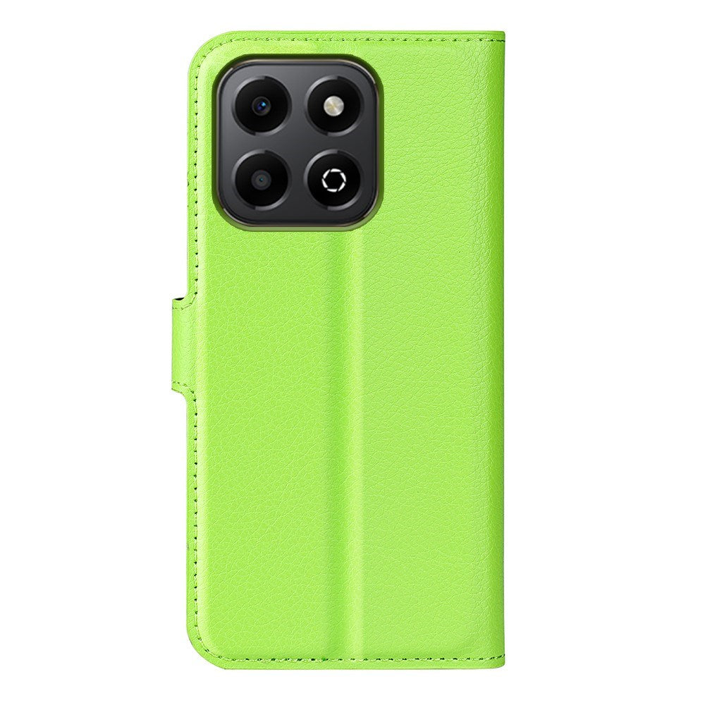 EIDERWOOD Honor X6b Kunstlæder Flip Cover m. Kortholder & Ståfunktion - Grøn